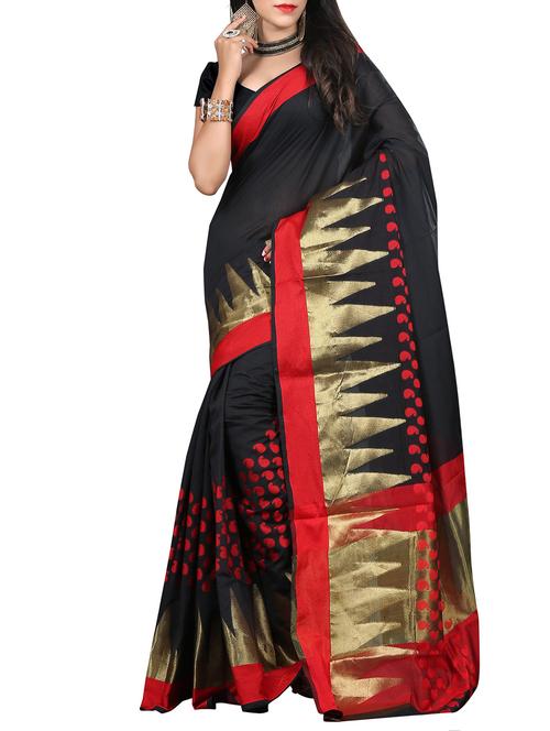 multicolor cotton saree - 10897810 - Very Small Image - 1