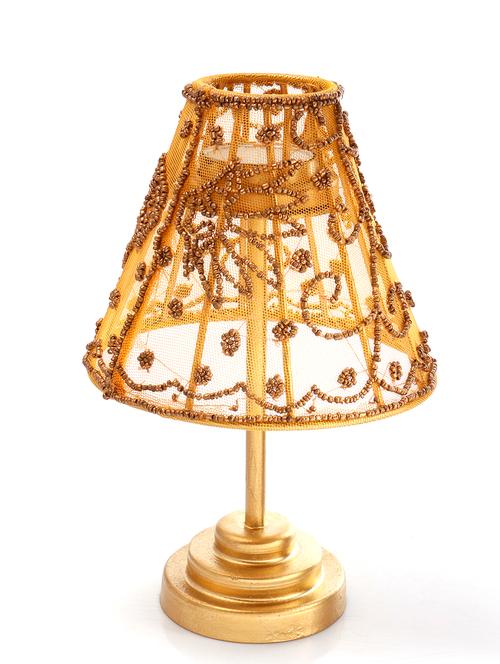 golden table lamp / candle holder - 10906950 - Very Small Image - 1