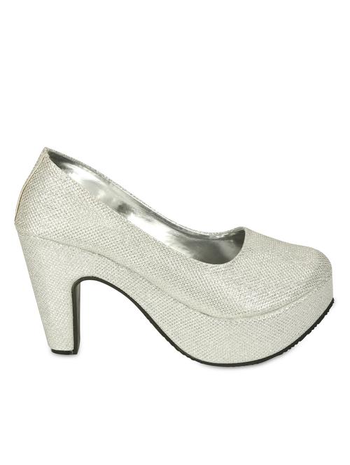 silver textured pumps - 1090904 - Very Small Image - 1