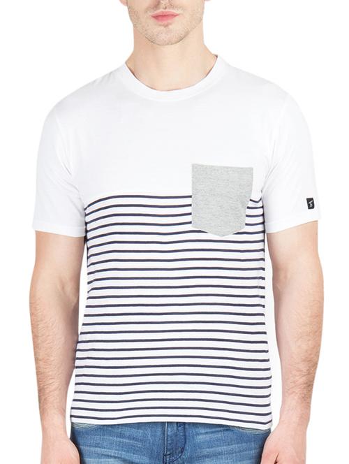 white cotton tshirt - 10910415 - Very Small Image - 1