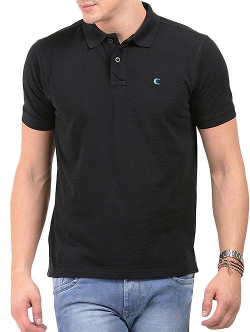 black cotton t-shirt - 10914835 - Very Small Image - 1