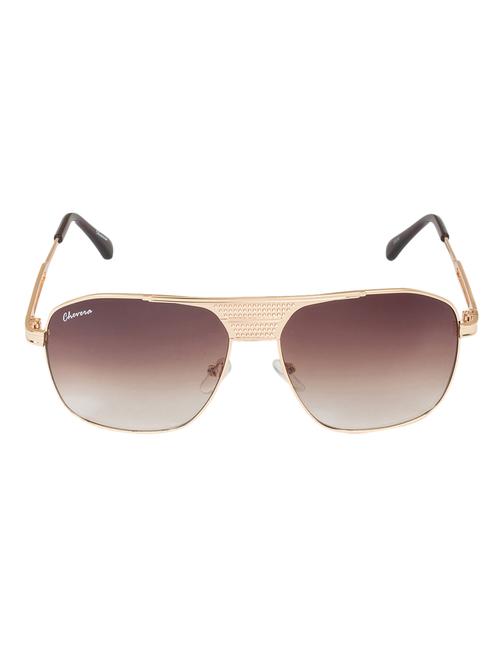 chevera bold golden aviator sunglasses - 10923805 - Very Small Image - 1