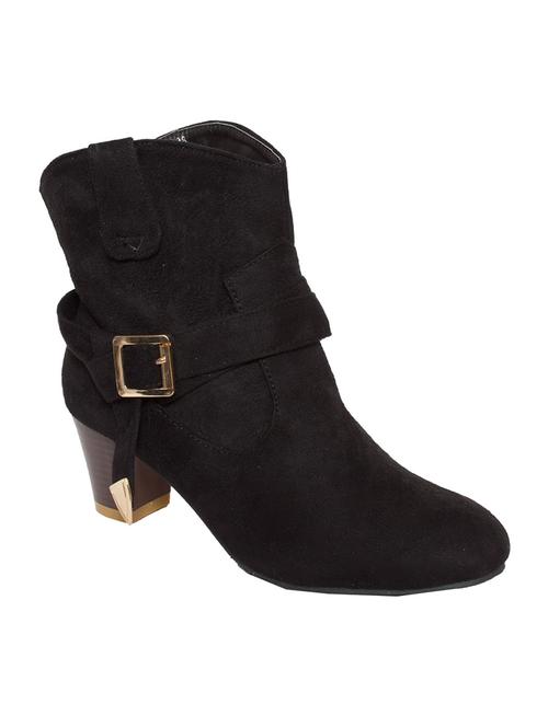 black leatherette  boot - 10925519 - Very Small Image - 1