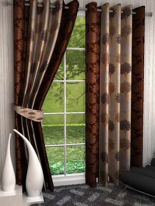 k dã©cor beautiful polyster door curtain - 1 pc - 10947395 - Very Small Image - 1