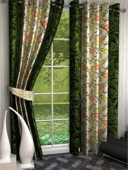 k d??cor beautiful polyster window curtain - 1 pc - 10948223 - Very Small Image - 1