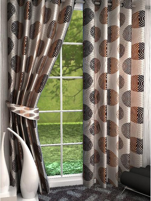 k d??cor set of 8 beautiful polyester window curtains - 10948589 - Very Small Image - 1