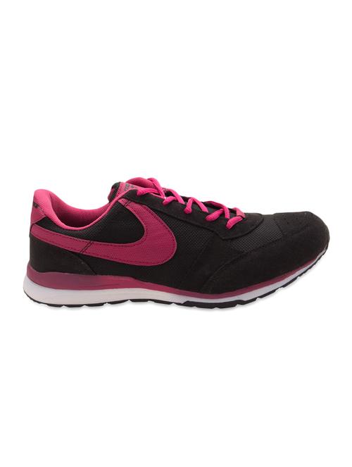 black lace up pink detailing sports shoes  - 1097021 - Very Small Image - 1