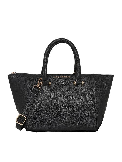 black leatherette handbag - 10980491 - Very Small Image - 1