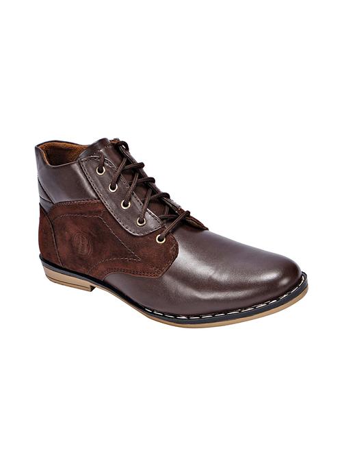 brown leatherette boot - 10986205 - Very Small Image - 1