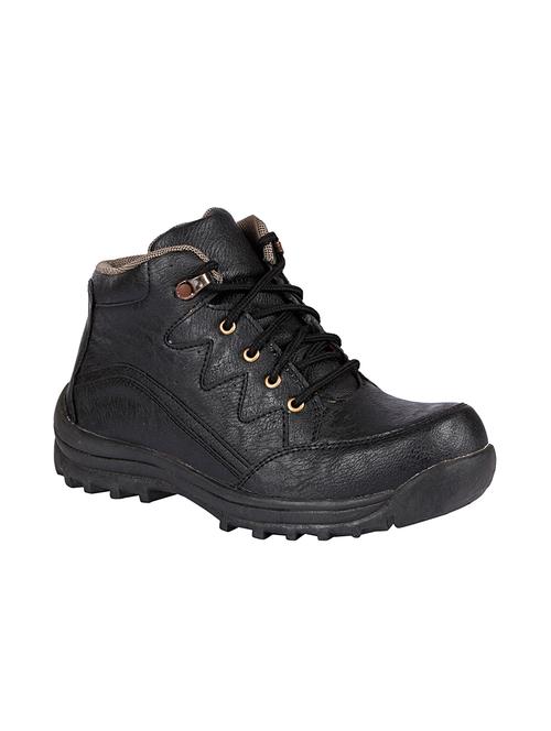 black leatherette boot - 10986212 - Very Small Image - 1