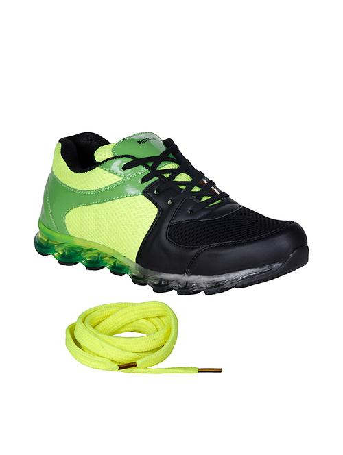 green leatherette sport shoes - 10986303 - Very Small Image - 1