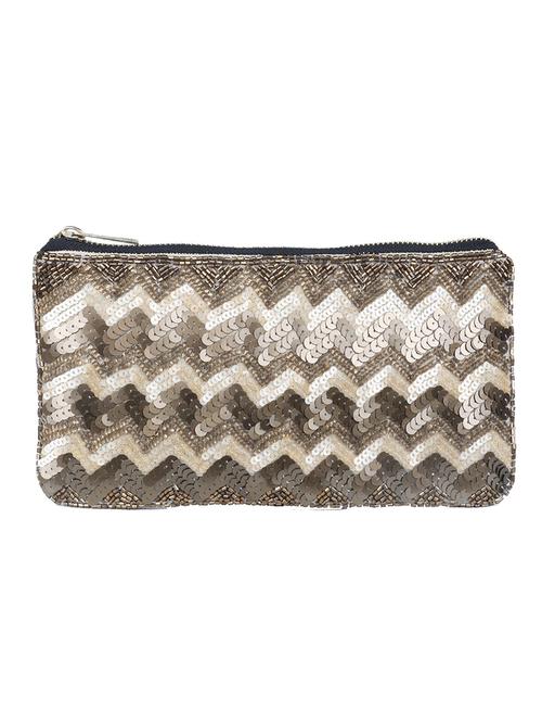 golden suede clutch - 11017261 - Very Small Image - 1