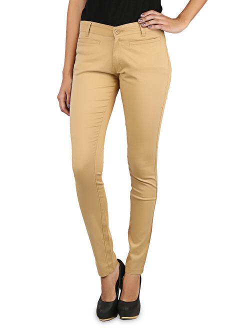 beige tapered pants - 1101738 - Very Small Image - 1