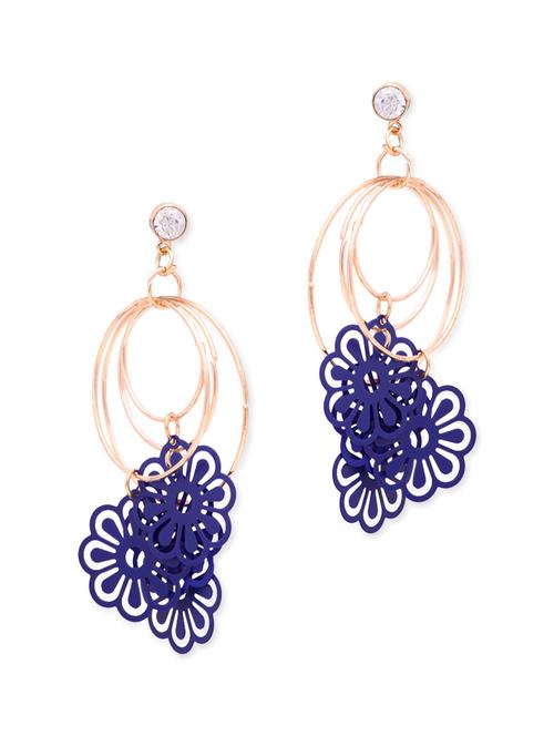 blue metal earring - 11017960 - Very Small Image - 1