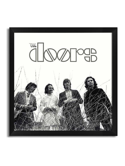 the doors band b/w framed poster (without glass) - 11028745 - Very Small Image - 1