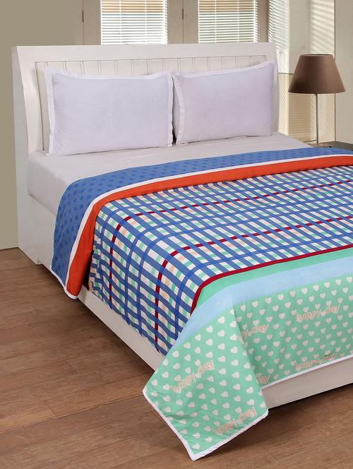 bsb trendz printed cottan ac dohar single bed - 11029869 - Very Small Image - 1
