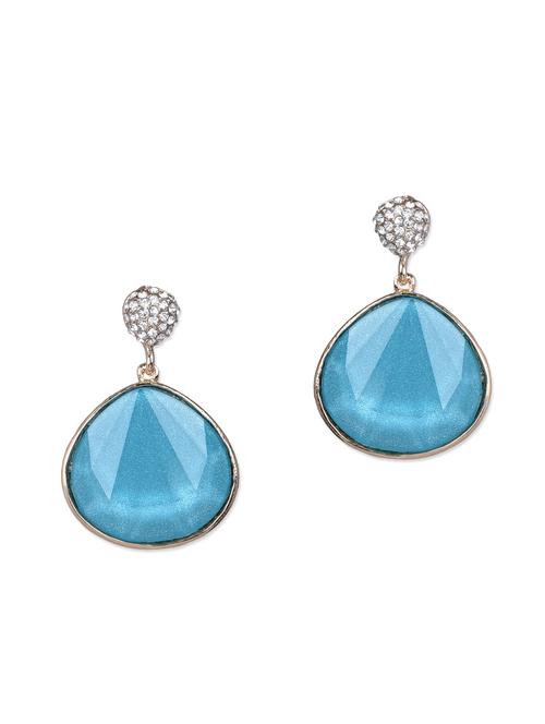 blue acrylic earrings - 1103300 - Very Small Image - 1