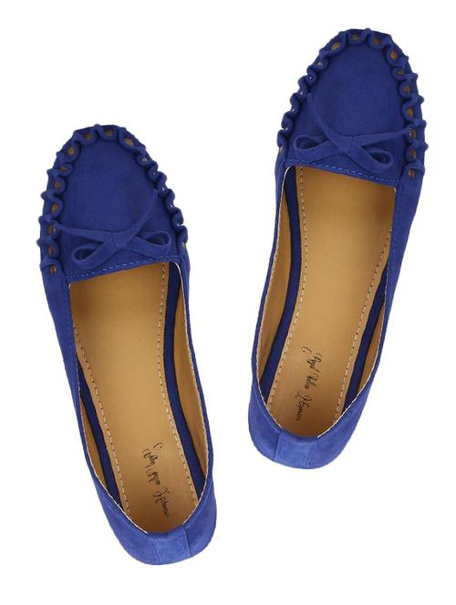 blue suede moccasins - 11034613 - Very Small Image - 1
