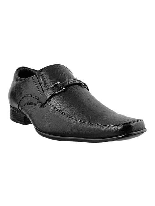 black leather formal shoes - 11048092 - Very Small Image - 1