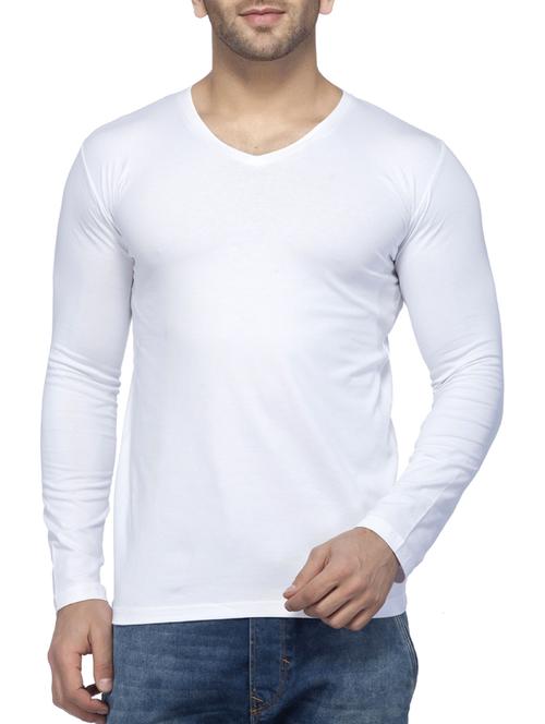 White Cotton Tshirt - 11049650 - Very Small Image - 1