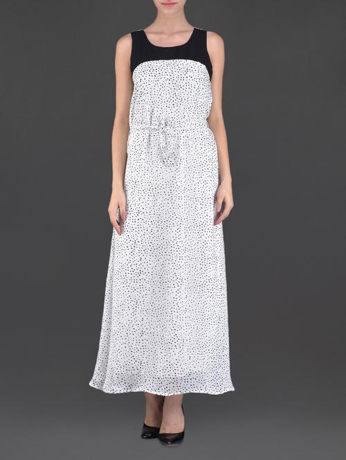 monochrome printed maxi dress - 1106459 - Very Small Image - 1
