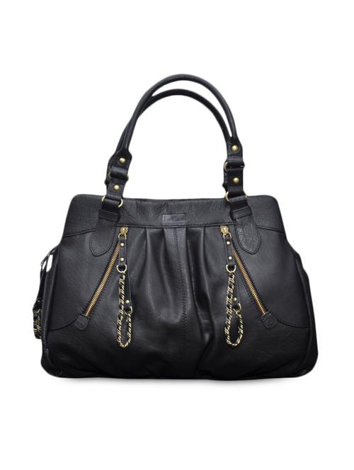stylish black leather handbag - 1106595 - Very Small Image - 1