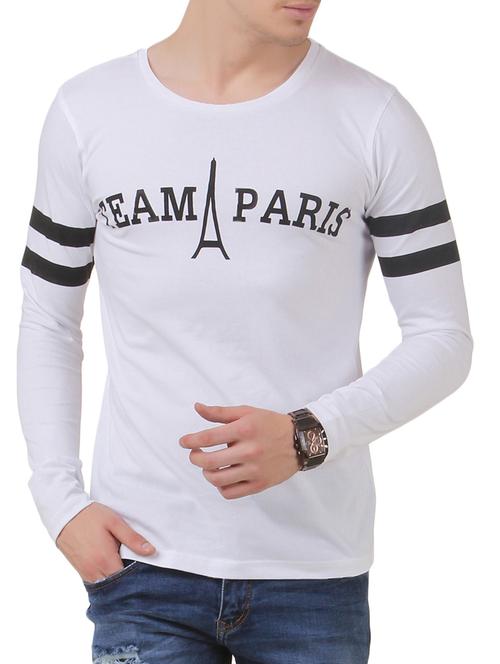 white cotton tshirt - 11067649 - Very Small Image - 1