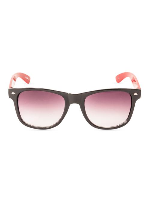 black frame red temple wayfarer glass - 1106860 - Very Small Image - 1