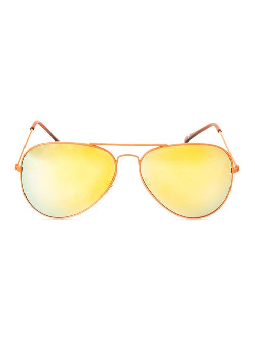 orange frame yellow shade aviator sunglass - 1106893 - Very Small Image - 1