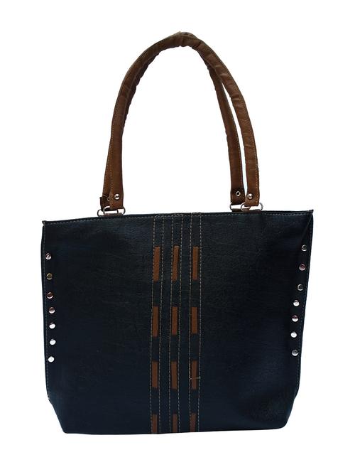 black leatherette handbag - 11080697 - Very Small Image - 1