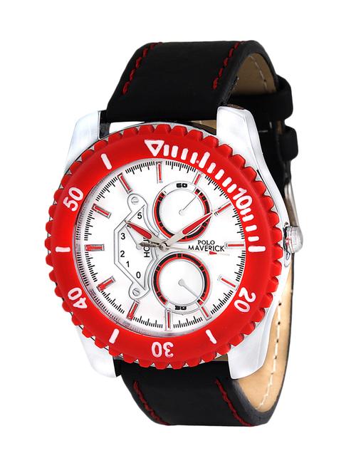 polo maverick men  analog casual watch - 11083601 - Very Small Image - 1