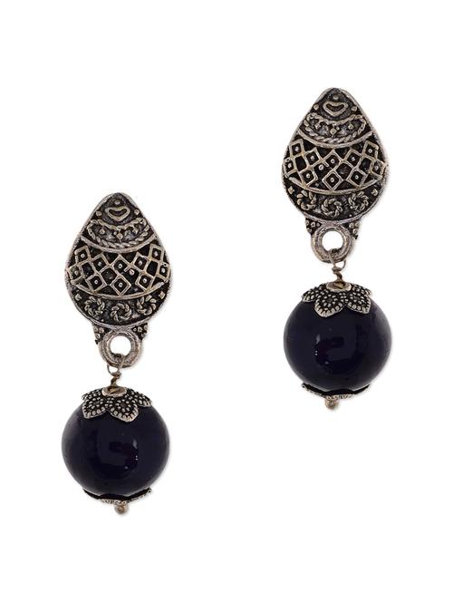 purple brass earring - 11083723 - Very Small Image - 1