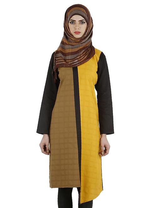 yellow cotton cloaks & abaya - 11084924 - Very Small Image - 1