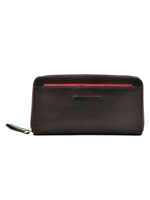 brown leatherette (pu) regular purse - 11089464 - Very Small Image - 1