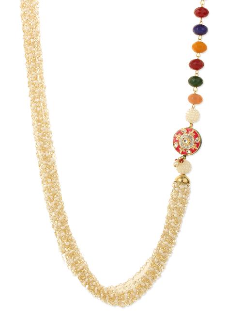 white metal alloy necklace - 11090013 - Very Small Image - 1