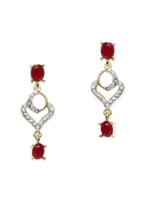 red metal alloy earring - 11091796 - Very Small Image - 1