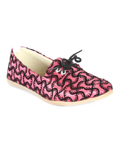 pink fabric casual shoes - 11096856 - Very Small Image - 1
