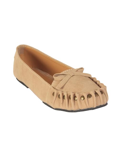 cream suede loafers - 11096864 - Very Small Image - 1