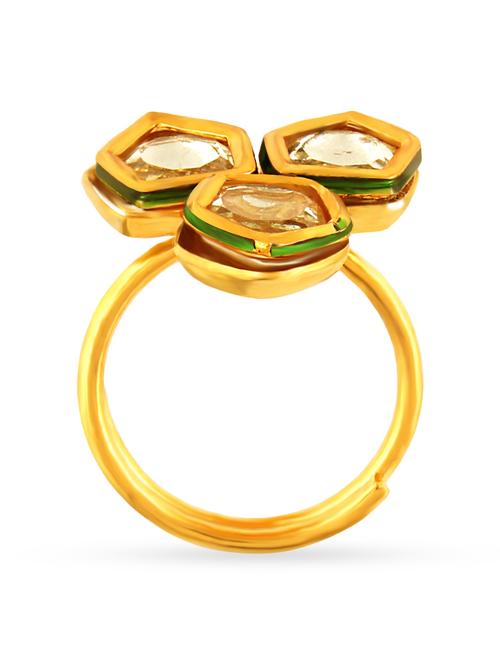gold metal alloy ring - 11099511 - Very Small Image - 1
