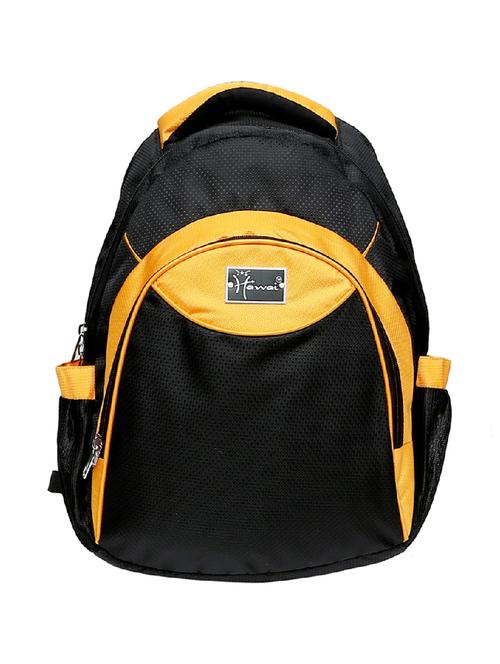 black polyester backpack - 11100674 - Very Small Image - 1