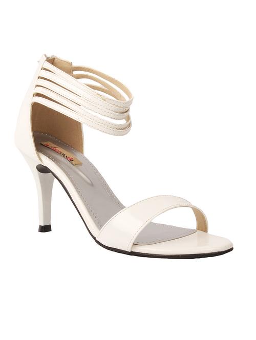 white patent leather sandals - 11100716 - Very Small Image - 1