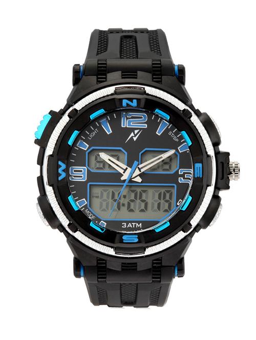 yepme men's analog digital watch - black - 11101991 - Very Small Image - 1
