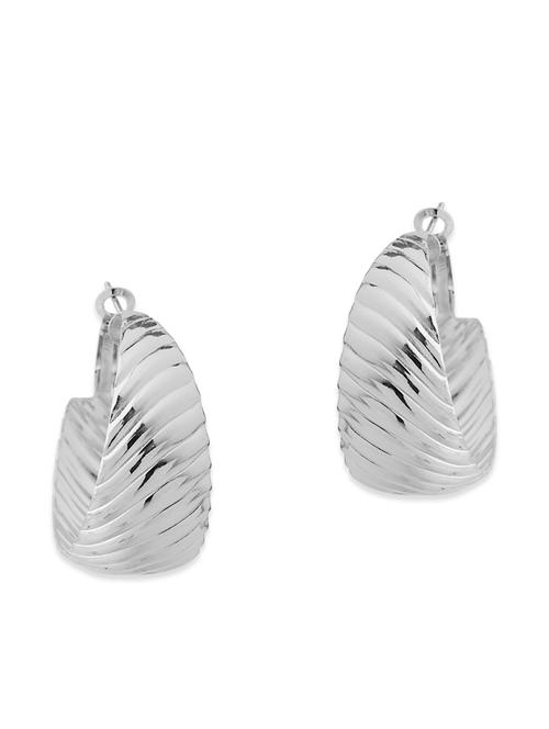 silver metal earring - 11102517 - Very Small Image - 1