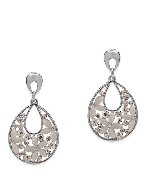 silver metal earring - 11102645 - Very Small Image - 1