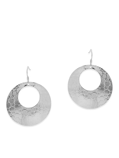 silver metal earring - 11102658 - Very Small Image - 1