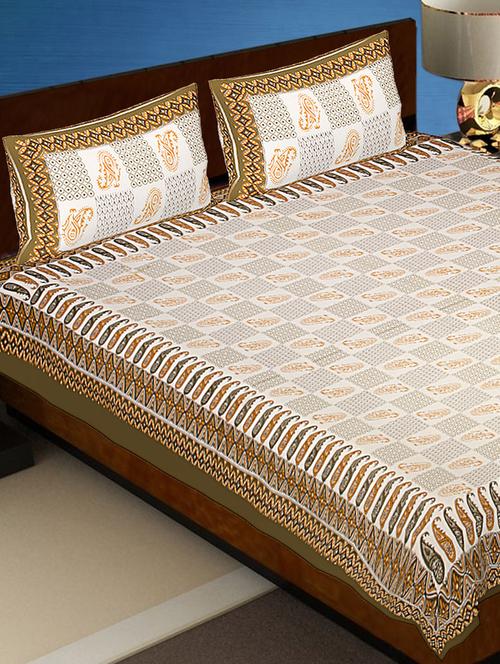 jaipuri printed bedsheet - 11109531 - Very Small Image - 1
