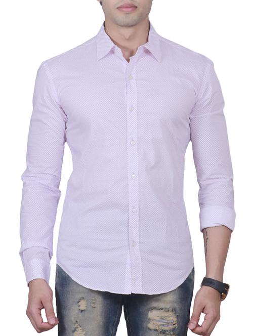 violet cotton casual shirt - 11112130 - Very Small Image - 1