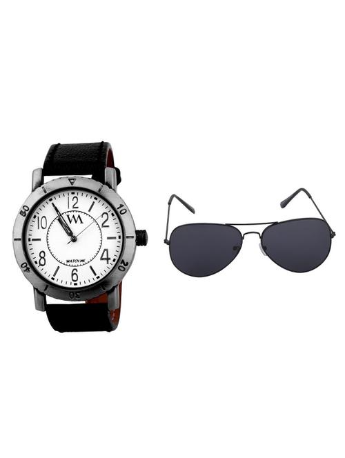 analogue watch and sunglass combo - 11123133 - Very Small Image - 1