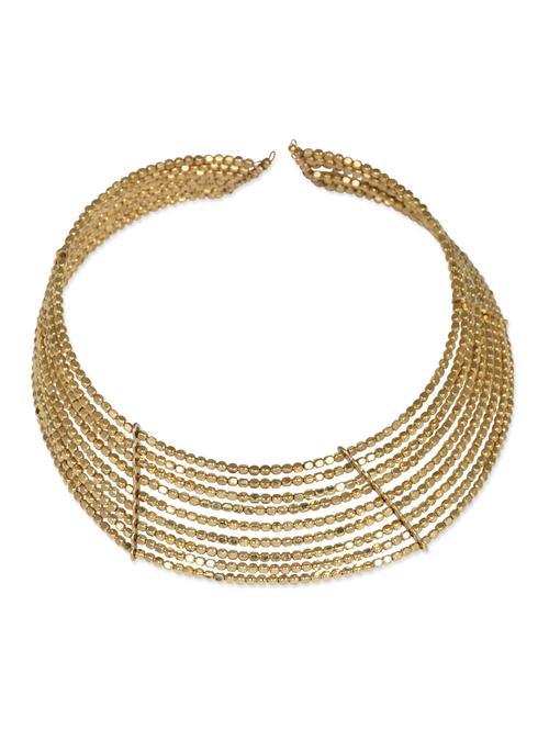 golden beaded multilayered choker - 1112405 - Very Small Image - 1