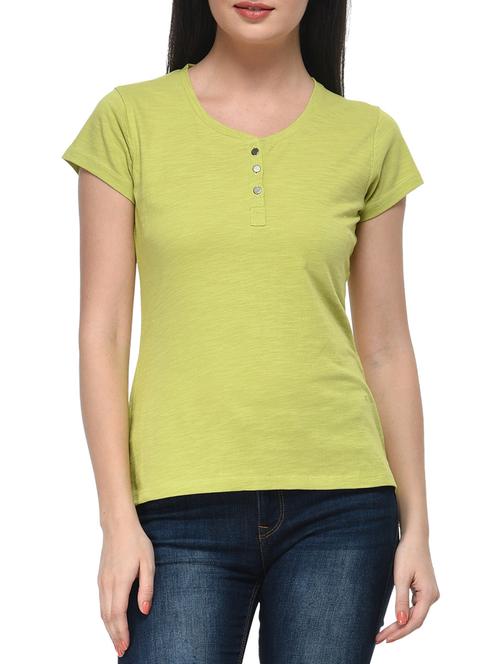 yellow cotton top - 11140506 - Very Small Image - 1